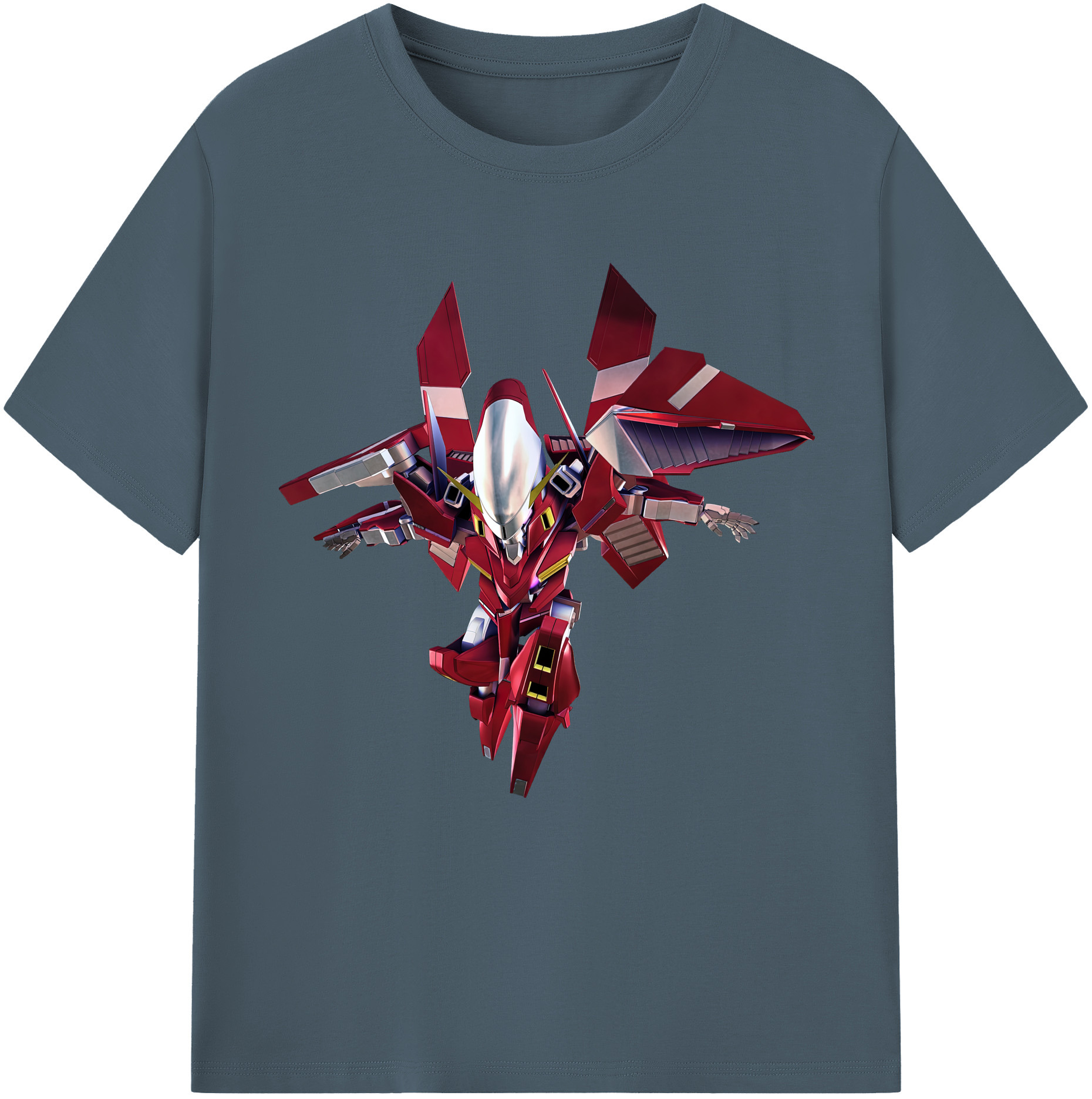 （画像用） 機動戦士ガンダム Mobile Suit Gundam 綿100％半袖Tシャツ（フロントプリント）